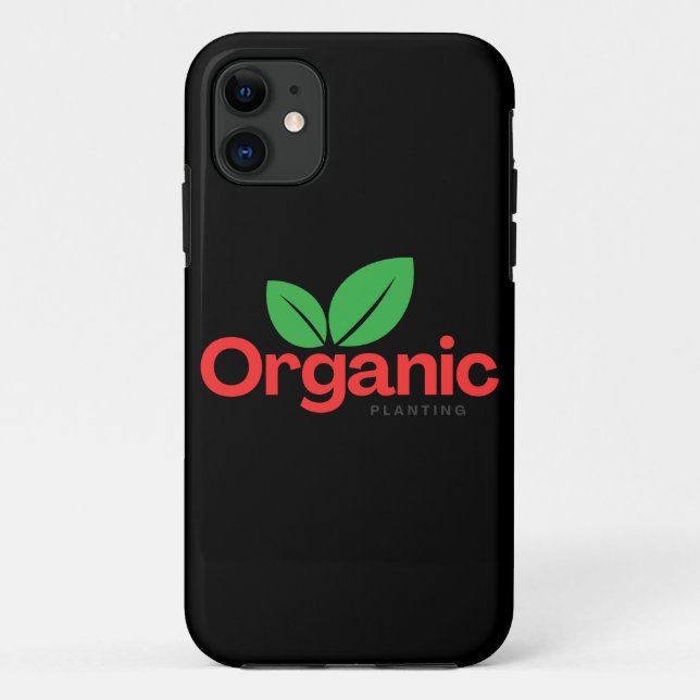 Capa Para iPhone 11 Cultivo Orgânico (Verso)