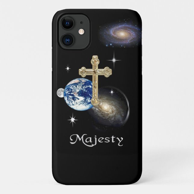 Capa Para iPhone 11 Culto de sua Majestade (Verso)