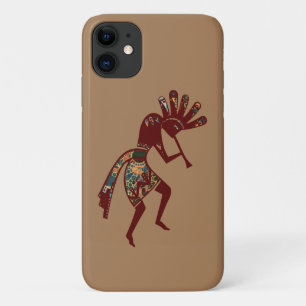Capa Para iPhone 11 Cultura de americanos nativos - Dançando Kokopell