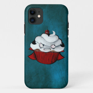 Capa Para iPhone 11 Cupcake doce do vampiro