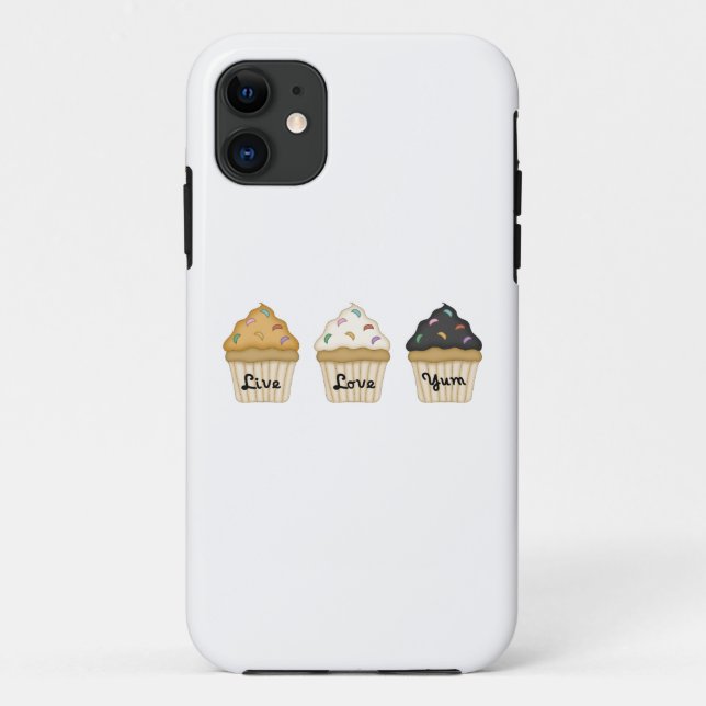 Capa Para iPhone 11 Cupcake Yum (Verso)