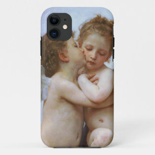 Capa Para iPhone 11 Cupido e Psyche Bouguereau Pré-Raphaelite