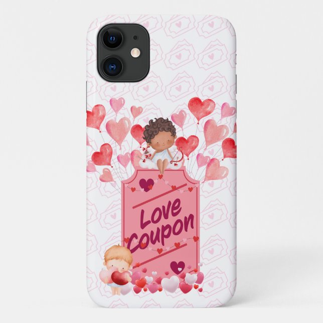 Capa Para iPhone 11 Cupom Cupido (Verso)
