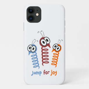 Capa Para iPhone 11 Cute Jump for joy quote funny
