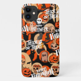Capa Para iPhone 11 Cute & Scary Halloween Spooky vibes