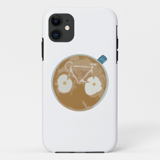 Capa Para iPhone 11 Cycling Latte Art (Verso)