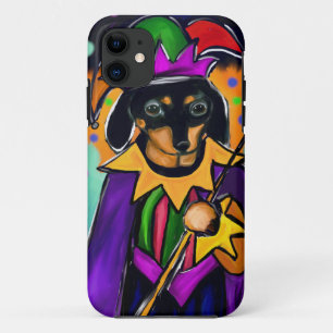 CAPA PARA iPhone 11 DACHSHUND DE CARNAVAL