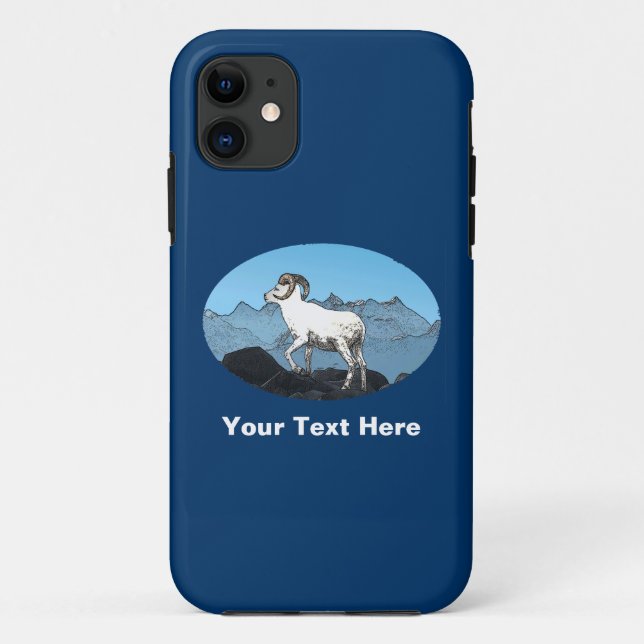 Capa Para iPhone 11 Dall's Sheep (Verso)