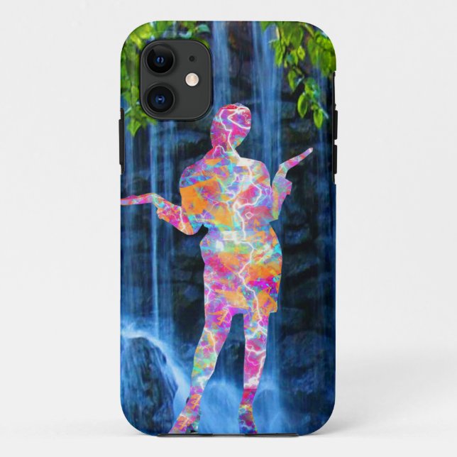 Capa Para iPhone 11 Dançar com a Natureza (Verso)