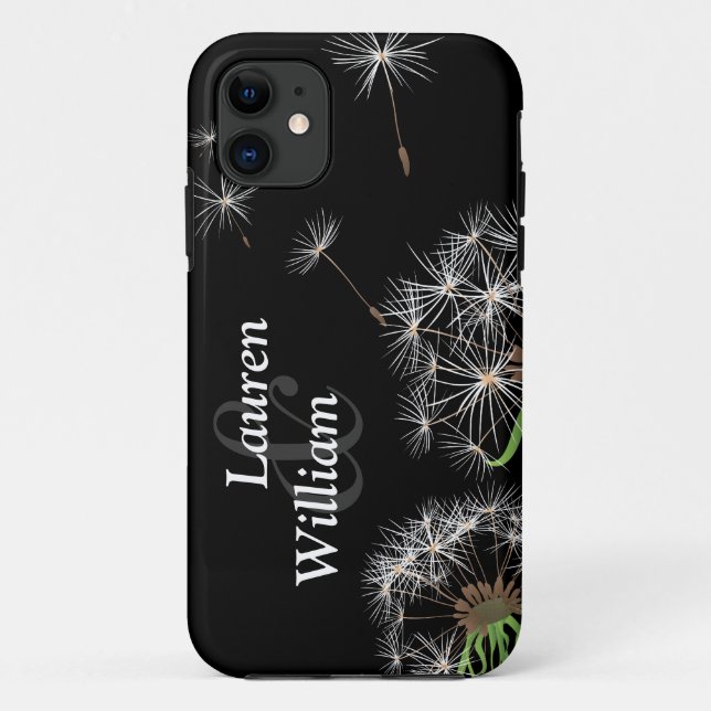Capa Para iPhone 11 Dandelions (Verso)