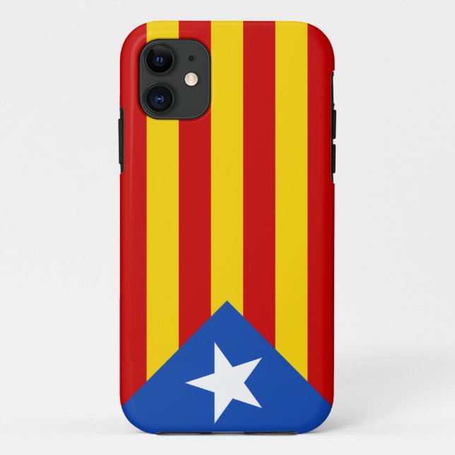 Capa Para iPhone 11 De "bandeira Catalan da independência L'Estelada (Verso)
