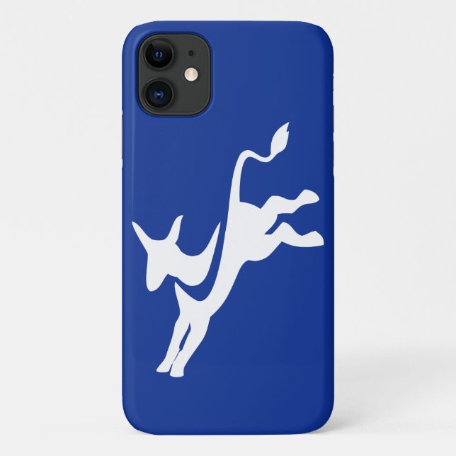 Capa Para iPhone 11 De Democrata do asno iPhone de There™ mal 5 Cas (Verso)