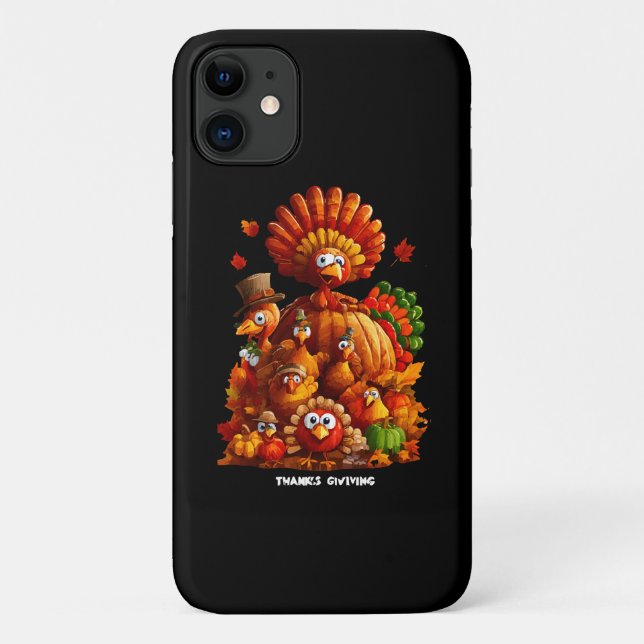 Capa Para iPhone 11 Dê Graças e Compartilhe Amor (Verso)