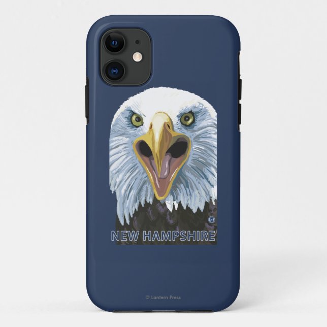 Capa Para iPhone 11 De HampshireEagle fim novo acima (Verso)