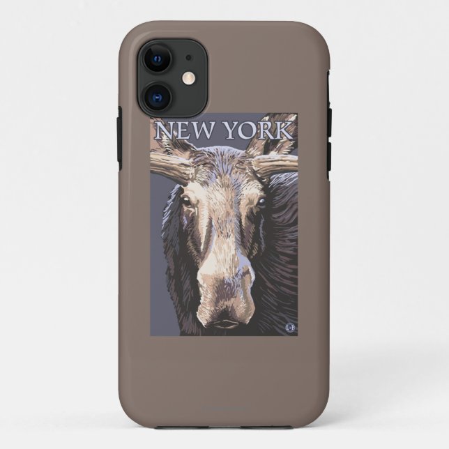 Capa Para iPhone 11 De YorkMoose fim novo acima (Verso)