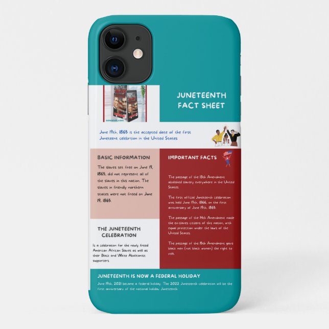 Capa Para iPhone 11 Décima Sétima Folha de Fatos (Verso)