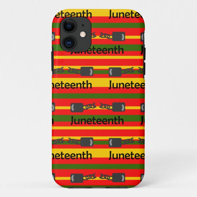 Capa Para iPhone 11 Décimo de Junto Striped (Verso)