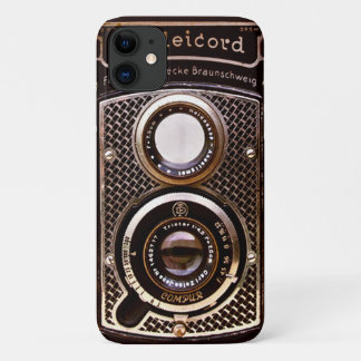 Capa Para iPhone 11 Deco de rolo de câmara de vídeo