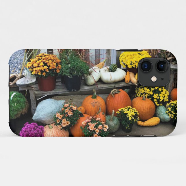 Capa Para iPhone 11 Decoração do outono (Verso (horizontal))