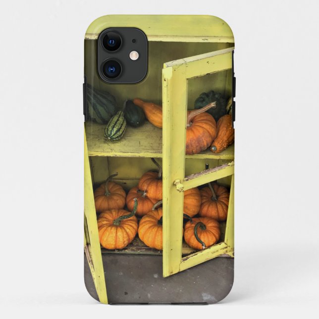 Capa Para iPhone 11 Decoração do outono (Verso)