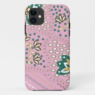 Capa Para iPhone 11 Decoração Floral para Casa