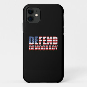 Capa Para iPhone 11 Defender os direitos de voto pró-democracia