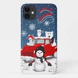 Capa Para iPhone 11 Deixe nevar