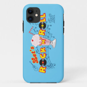 Capa Para iPhone 11 Deixe-nos caso de Iphone 5 do rock and roll