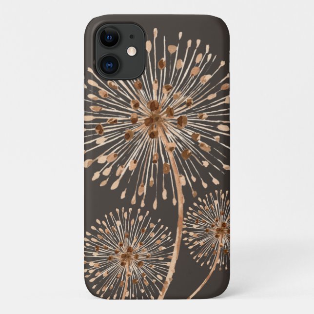 Capa Para iPhone 11 Delicar Dandélions No Vento (Verso)