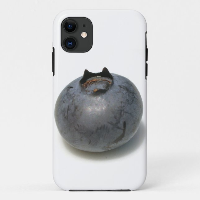 Capa Para iPhone 11 Delicioso Fruto de Mirtilo Único (Verso)