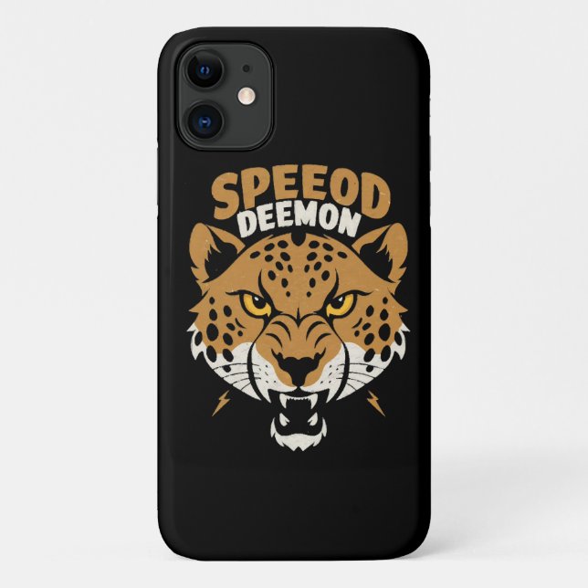 Capa Para iPhone 11 Demoníaco da Velocidade (Verso)