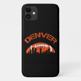 Capa Para iPhone 11 Denver Colorado City State Futebol Fans Vintage S