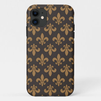 Capa Para iPhone 11 DES Lis Chocolat Chaud de Fluer