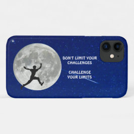 Capa Para iPhone 11 Desafie sua cotação motivacional de limites