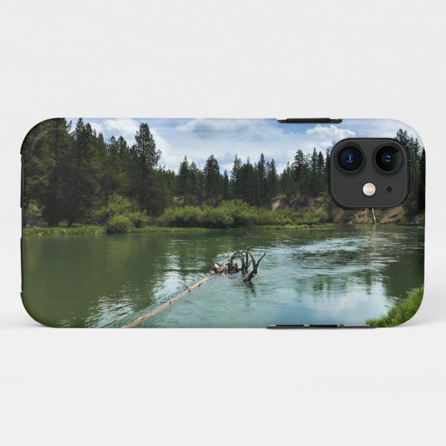 Capa Para iPhone 11 Deschutes River, Oregon (Verso (horizontal))