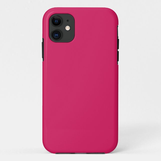 Capa Para iPhone 11 Descubra a legância do fundo rosa (Verso)