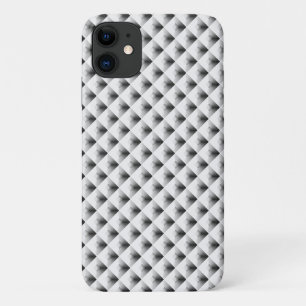 Capa Para iPhone 11 desenho de compartimento em Cinza