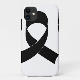 Capa Para iPhone 11 Desenho de Fita Preta