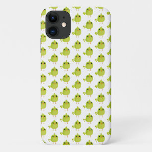 Capa Para iPhone 11 Desenho de Pássaro Verde