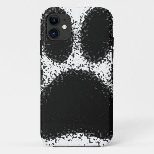 Capa Para iPhone 11 Desenho de Pata Cão