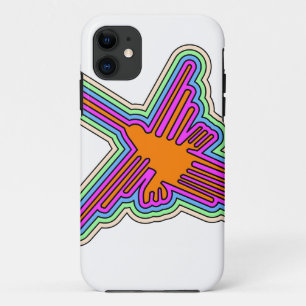 Capa Para iPhone 11 Desenho do Peru de Nazca Hummingbird