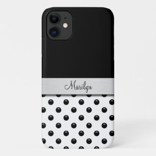 Capa Para iPhone 11 Desenho moderno e elegante com monograma