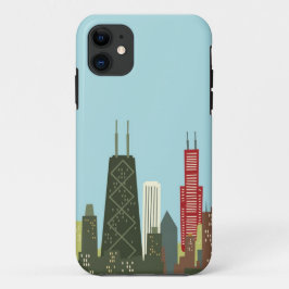Capa Para iPhone 11 Desenhos animados Chicago