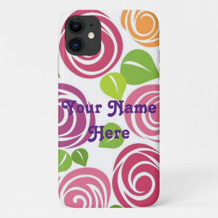 Capa Para iPhone 11 Desenhos Personalizados - Seu Nome Aqui
