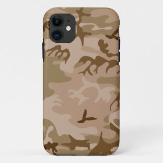 Capa Para iPhone 11 Desert Camo - Camouflage castanha