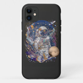 Capa Para iPhone 11 Design astronauta