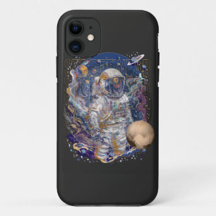 Capa Para iPhone 11 Design astronauta