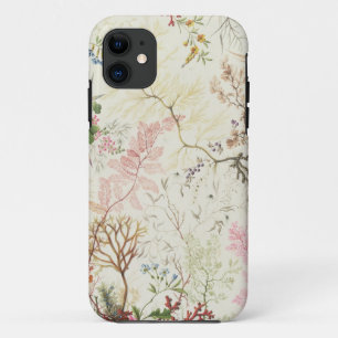 Capa Para iPhone 11 Design da alga para o material de seda (w/c no