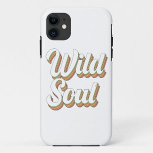 Capa Para iPhone 11 Design da tipografia retro vintage da WILD SOUL 70