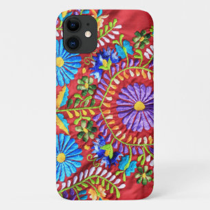 Capa Para iPhone 11 design de bordados mexicanos